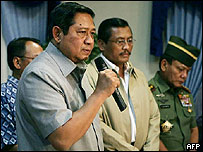 Indonesian President Susilo Bambang Yudhoyono 